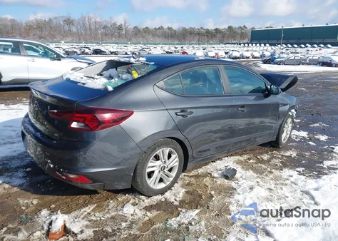 2020 Hyundai Elantra Sel from USA, damaged, VIN 5NPD84LF7LH627710